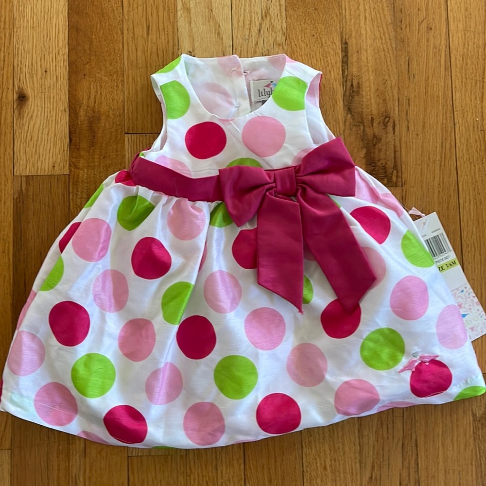 NWT Lilybird polka dot 2piece dress